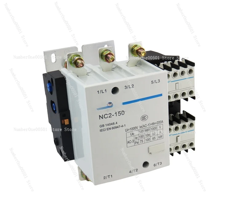 Power Contactor NC2 Series 150A  3P AC Contactor NC2-150 110V 127V 220V 380V