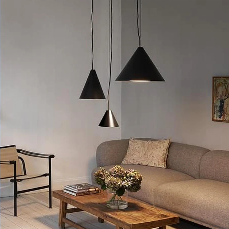 

Minimalist dining room ceiling pendant lamp modern simple design study room bedroom bedside artistic small led pendant light