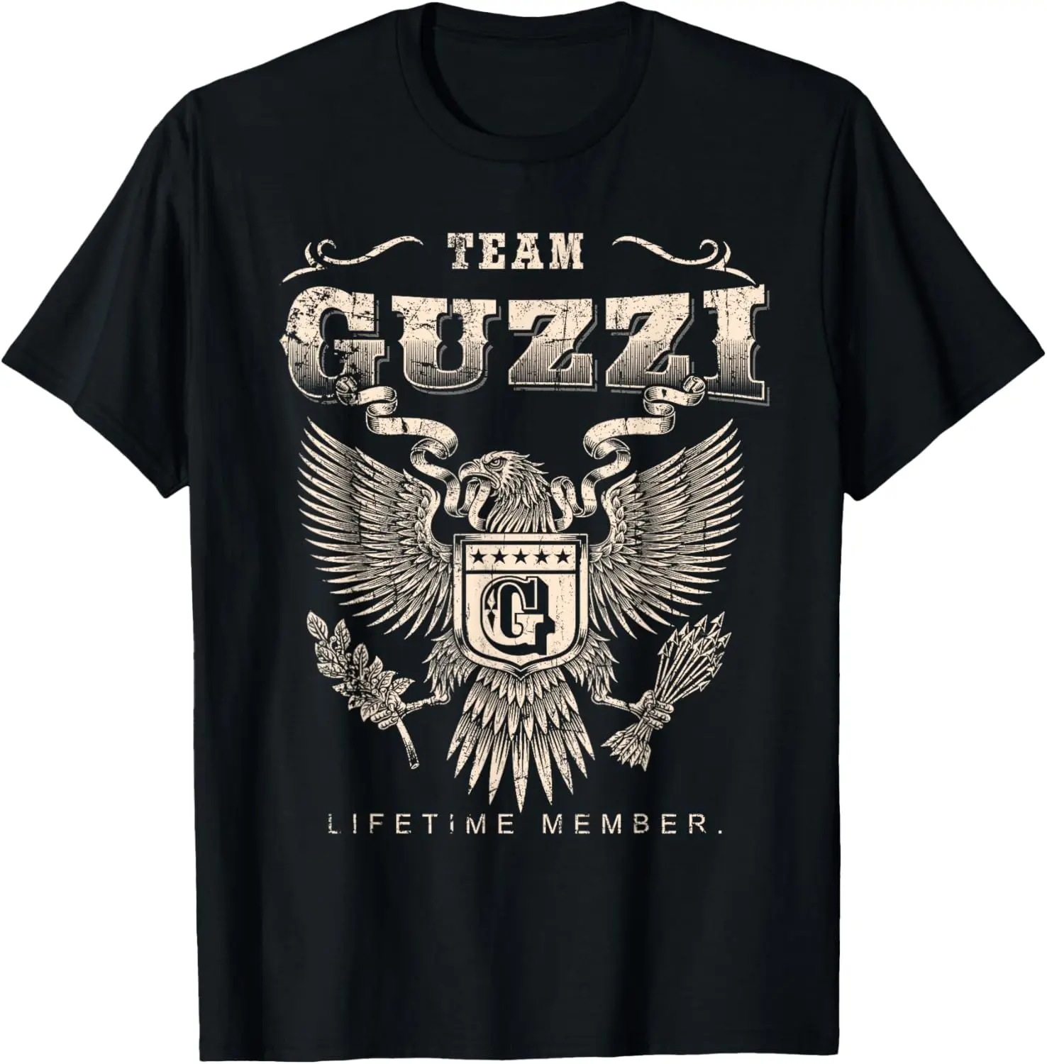 

Team Guzzi Lifetime Member - Guzzi Name T-Shirt Motorcycle