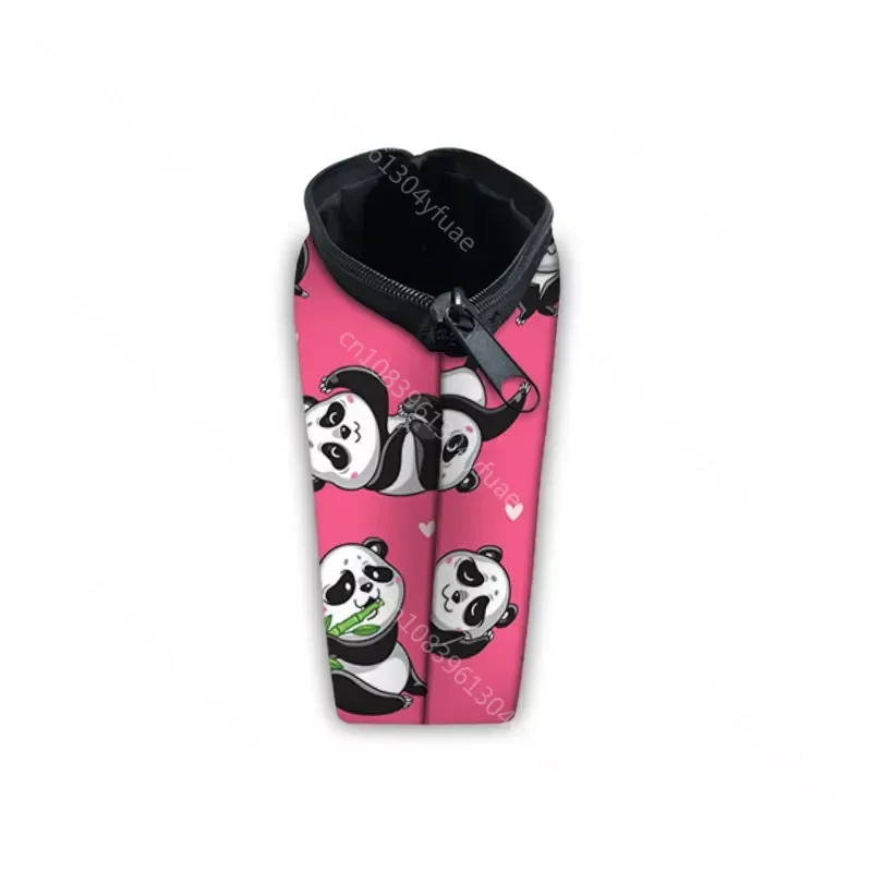 Panda Print wasserdichte Kosmetik Fall Frau Veranstalter Tasche Mädchen Katoon Make-up Tasche niedlichen Panda Kosmetik Damen Beauty-Tasche