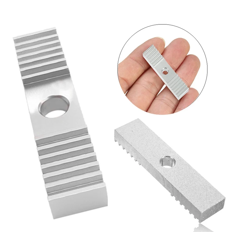 5Pcs GT2 GT3 Timing Belt Fixing Clamp Aluminum Alloy Tooth Pitch 2mm 3mm Belt Fixed Clip for CNC Router 3D Printer Parts