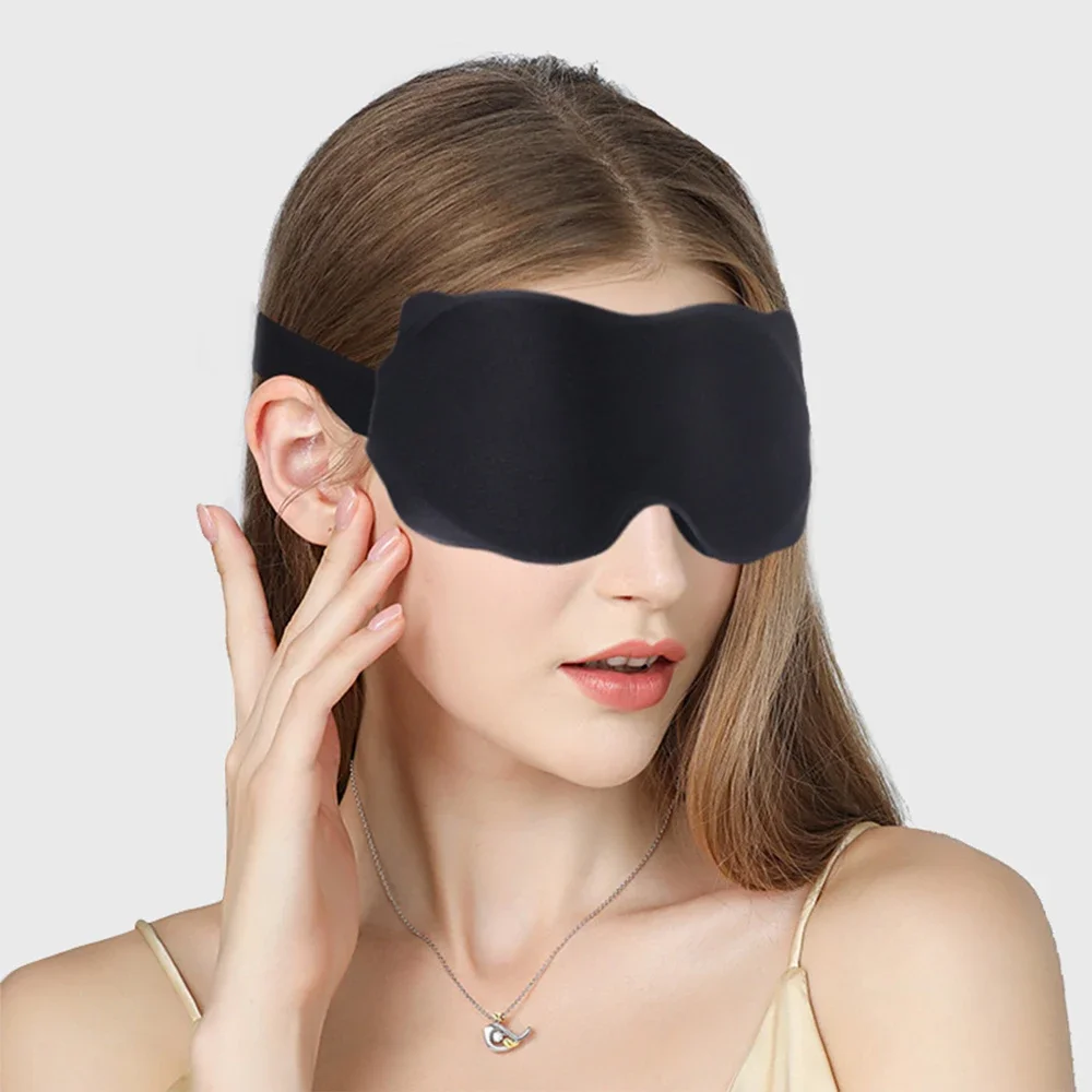 Sleeping Mask Block Out Light 3D Sleep Mask For Eyes Soft Sleeping Aid Eye Mask for Travel Eyeshade Night Slaapmasker 1/2/6pcs view 5