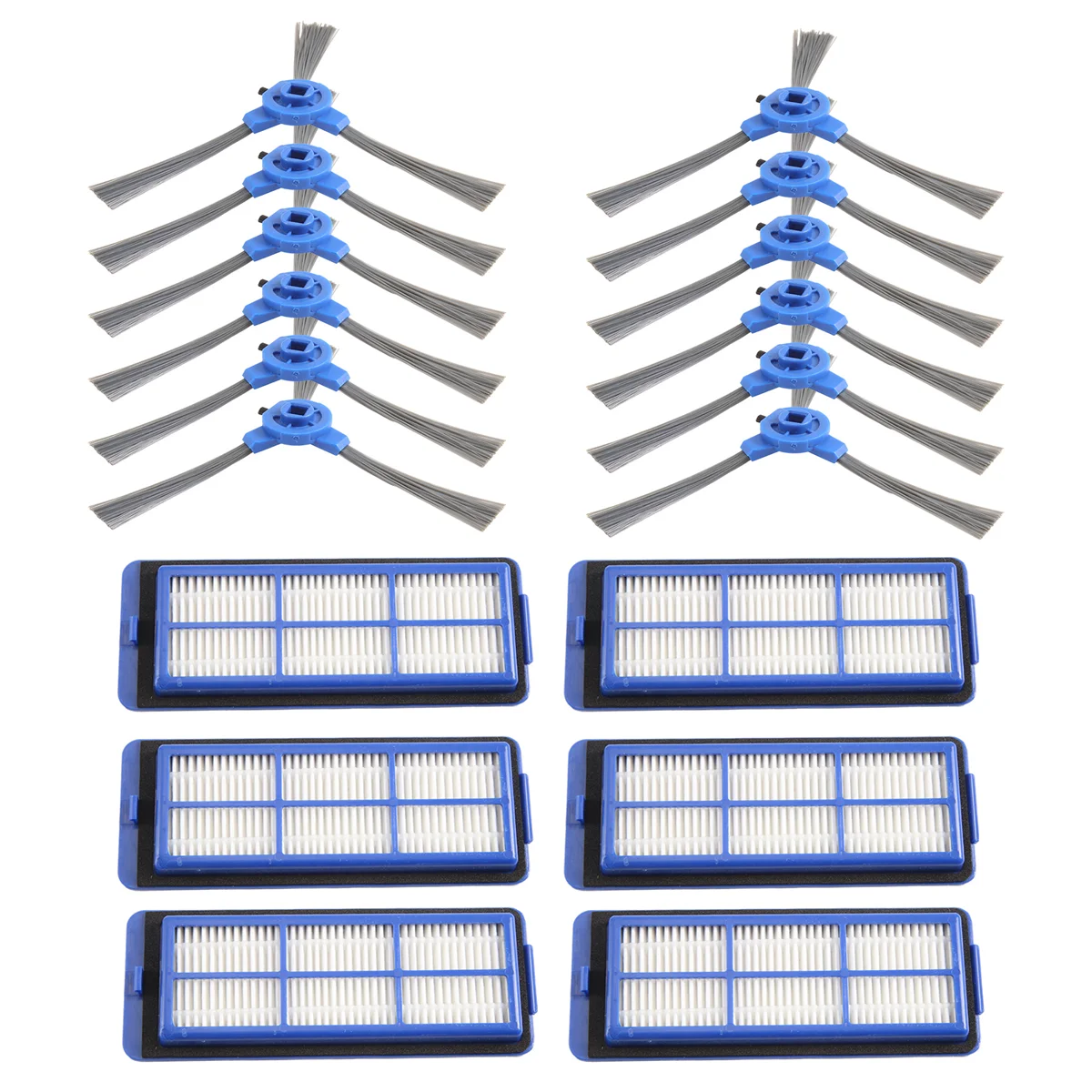 2025 · для Eufy RoboVac G10 G30 Hybrid 11S Max запасные части фильтр боковая щетка аксессуары для роботов-пылесосов