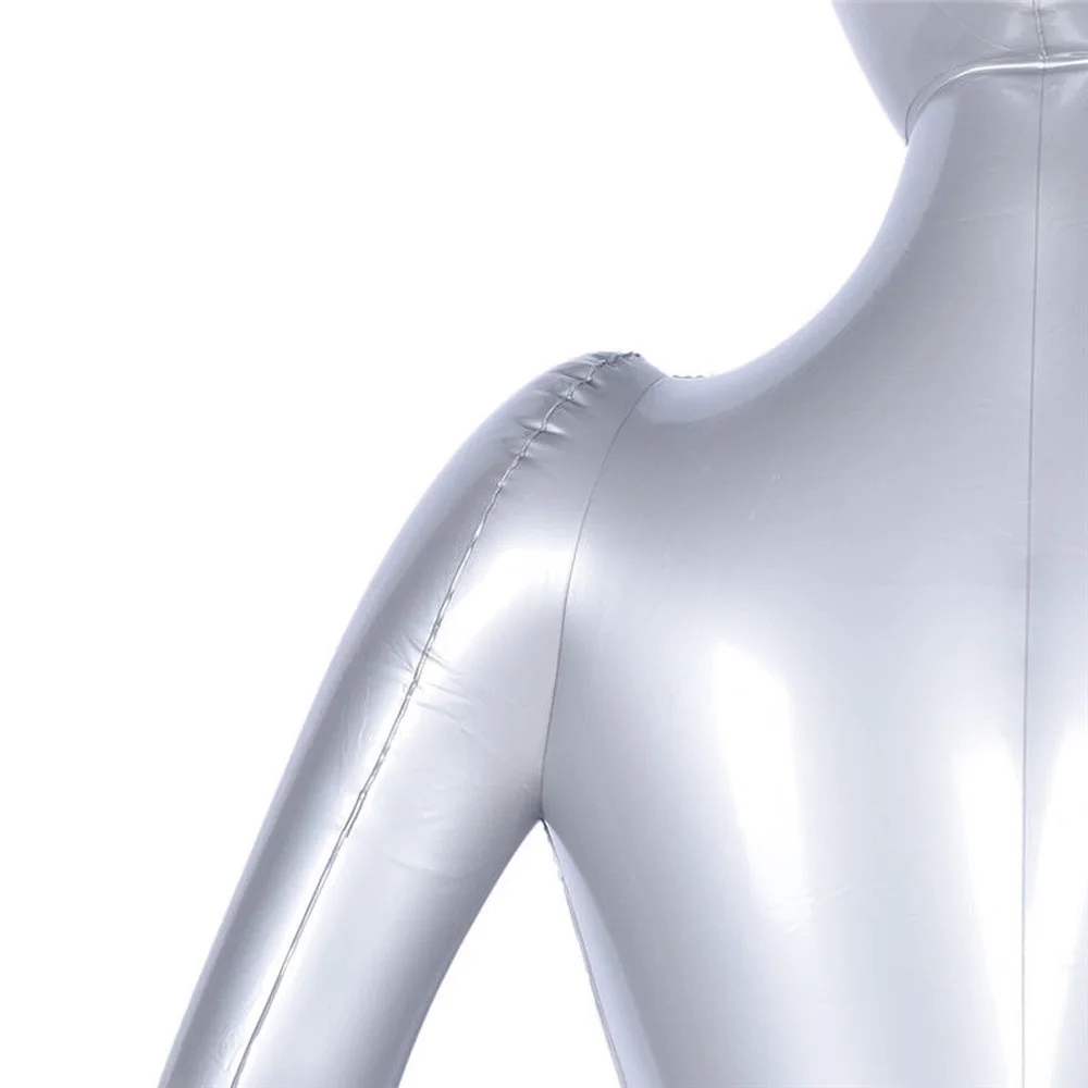 Brandneue aufblasbare Modell 1 stücke aufblasbare Ganzkörper modell Mannequin PVC-Fenster Display hohe Qualität ersetzt