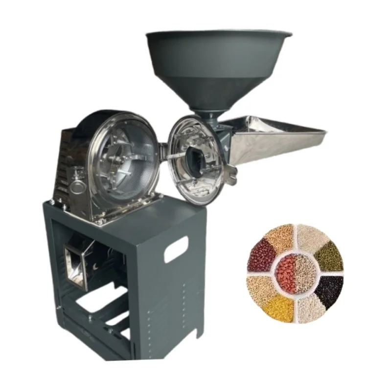 Ultrafine Grinder Machine for Dried Garlic Nutmeg Grain Ginger Salt Spice Cumin Wheat Cashew Rice Coffee Sugar Pulverizer