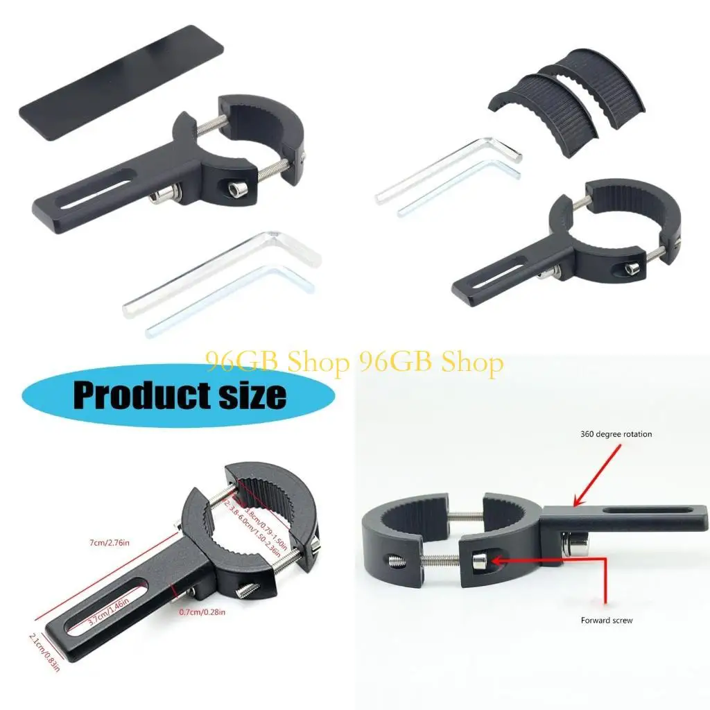 

96GB Motorcycle Bracket Motobike Spotlights Clamp Holder Front Fork Bracket