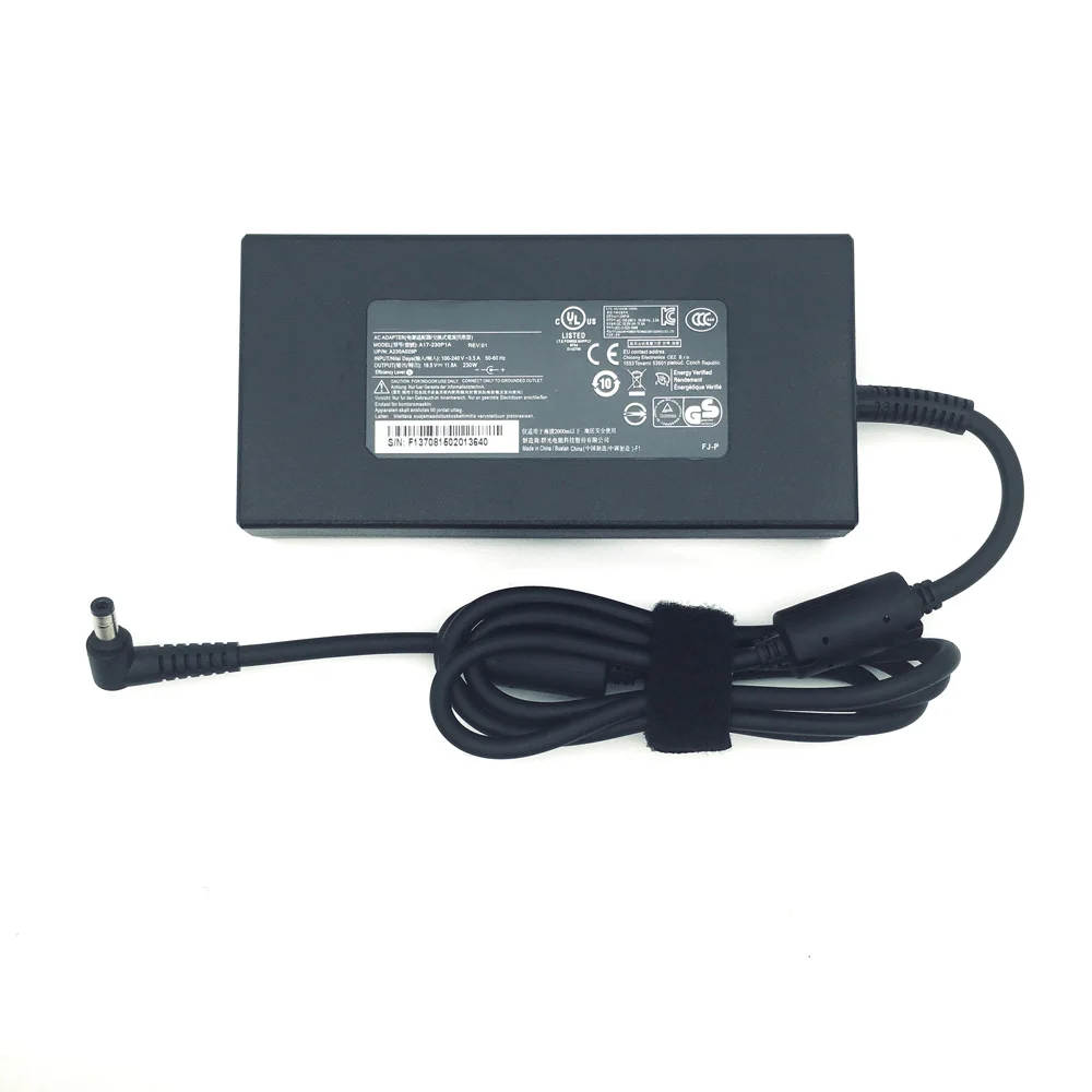 Zdjęcie 3: Oryginalny zasilacz AC 230W do laptopa CHICONY GIGABYTE AERO 15 OLED WA Ładowarka do laptopa 19.5V 11.8A