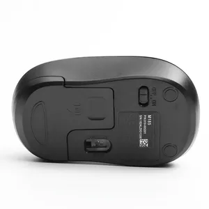 Mouse Nirkabel Logitech M185 Mouse USB 2.4 G Hz 1000 DPI Mouse Navigasi Optik Bisu Penerima USB untuk Jendela Chrome Mac Os 10/8/7 6 mobil tikus penjualan terbaik - №