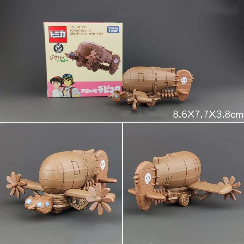 TOMY-modelo de My Neighbor Totoro, figura de Castillo ambulante, cerdo carmesí, estudio, serie Ghibli, juguetes periféricos de anime, regalo de cumpleaños