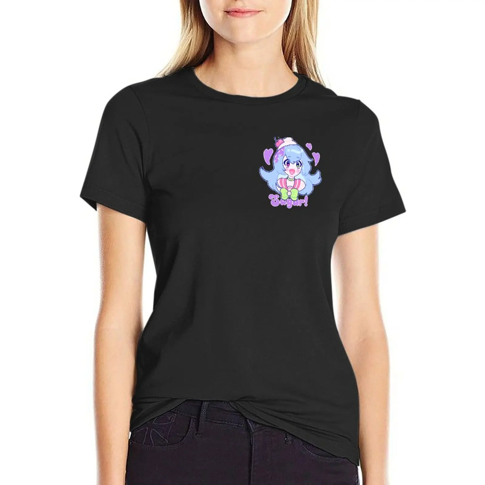 

SUGAR! T-Shirt plain Aesthetic clothing t shirt dress Women