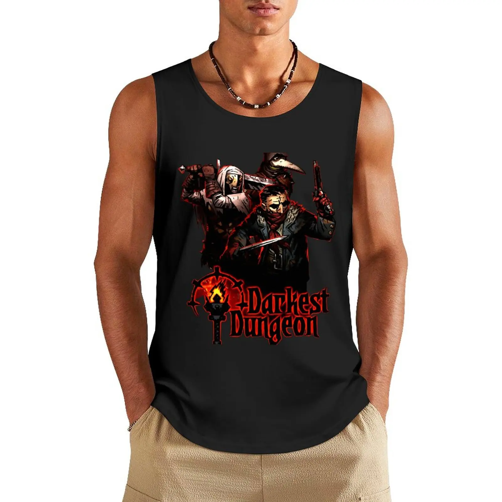 

darkest-dungeon- Tank Top sports vest men clothes gym clothing