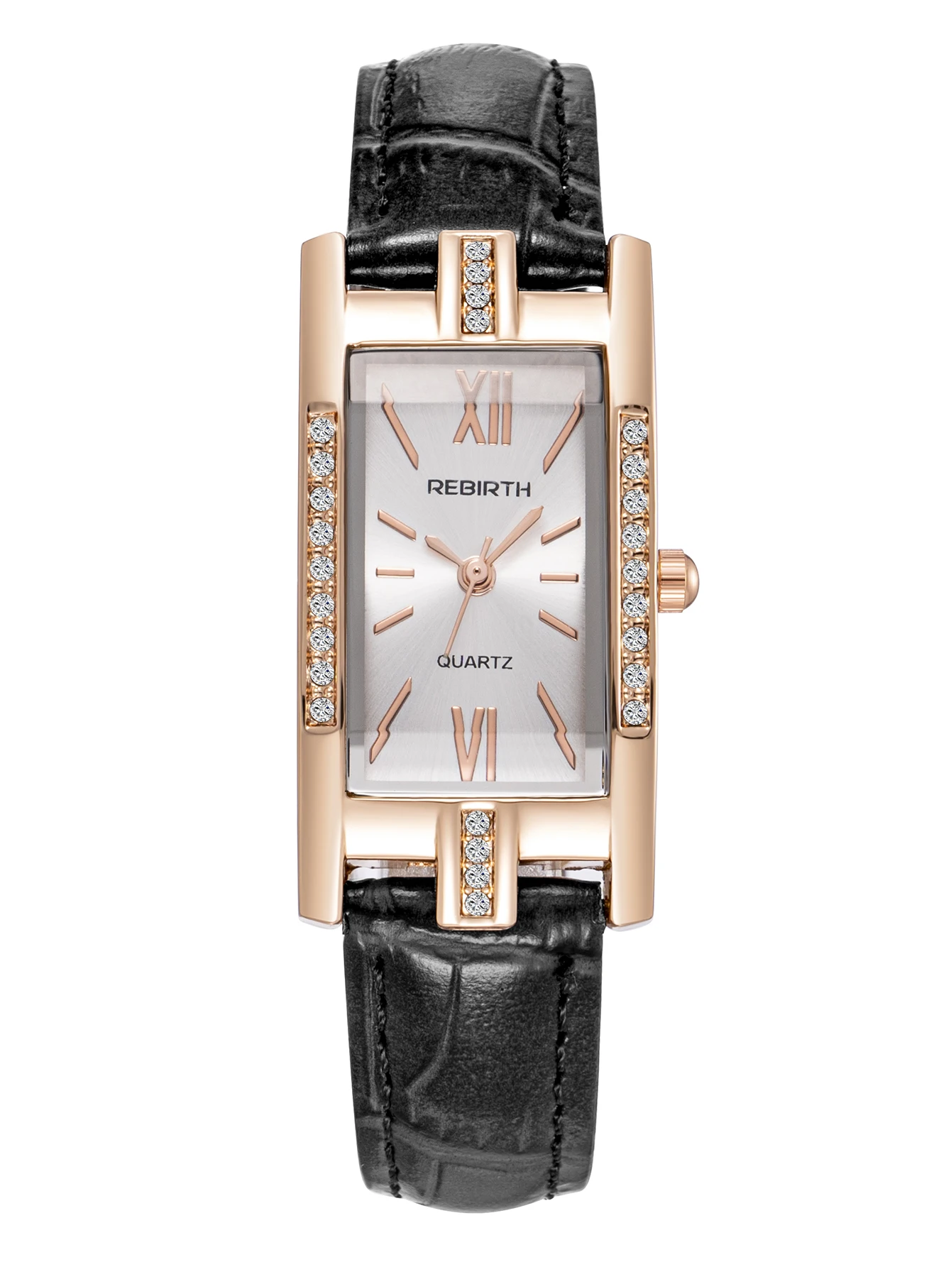 Relógio de quartzo elegante versátil simples retrô casual