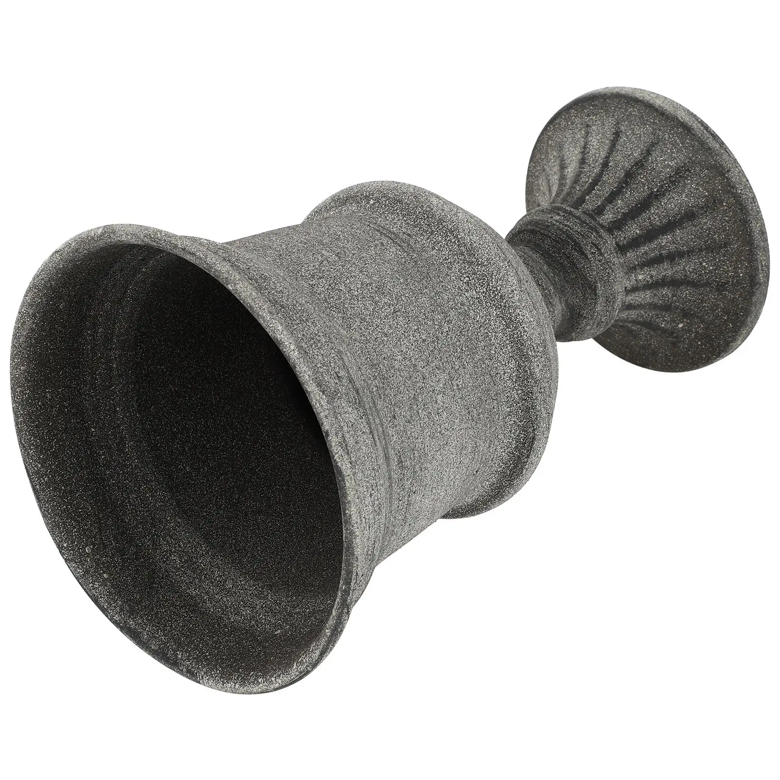 

Wrought Iron Vase Metal Flower Pot Centerpieces Home Desktop Decor Rustless Sturdy Practical Simple Design Garden Plants