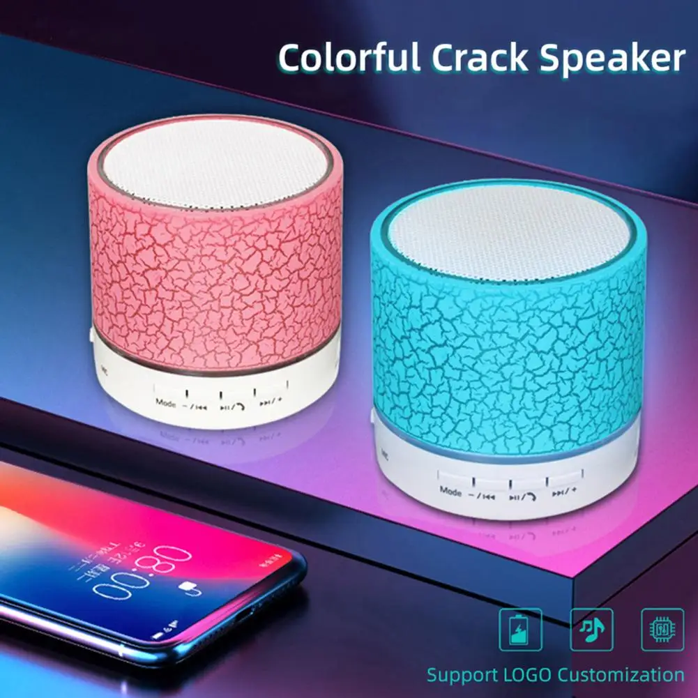 A9 Useful Bluetooth Bass Speaker Plastic Multifunctional Bass Portable Bluetooth Speaker Bluetooth Music Crack