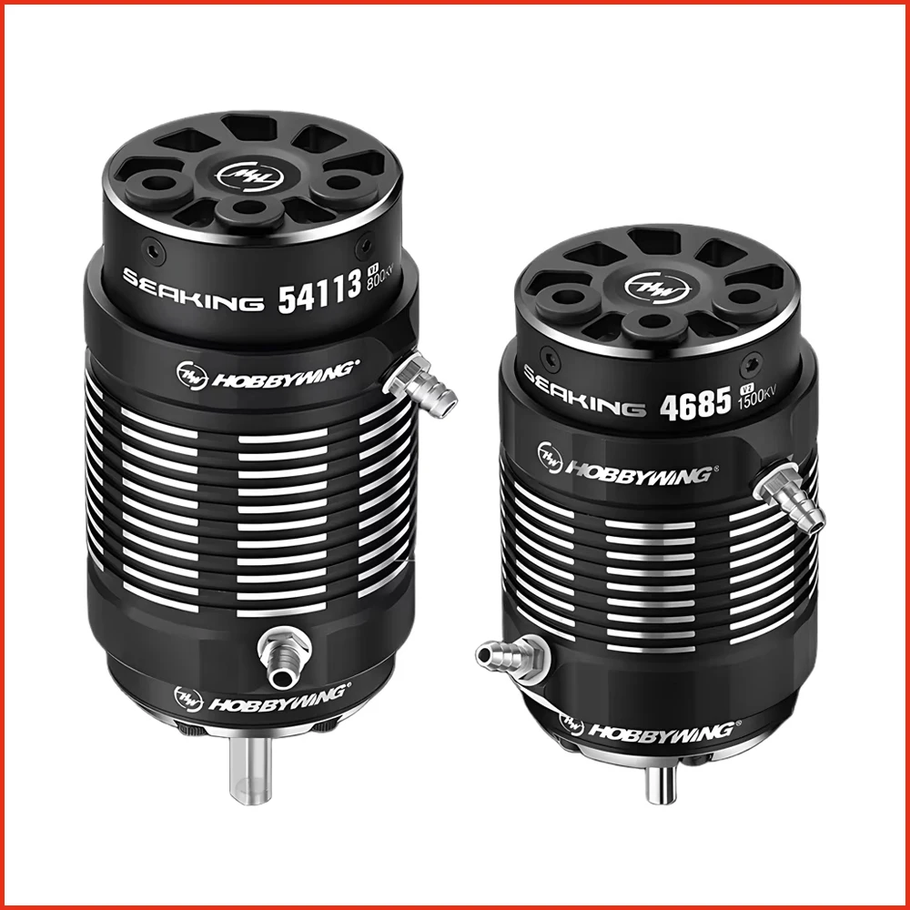 

Бесколлекторный двигатель Hobbywing Seaking V2 4685SL 900KV/1500KV, 54113SL 800KV, 4-полюсный, без датчиков