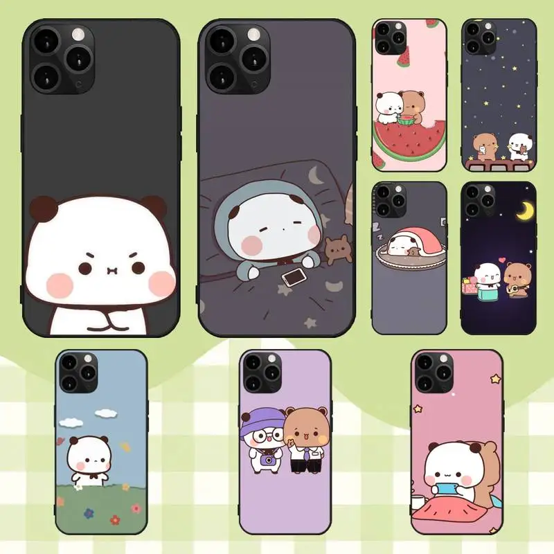 Cute BuBu DuDu Phone Case For iPhone 11 12 13 14 15 Mini 8 plus X XS XR PRO MAX Shell