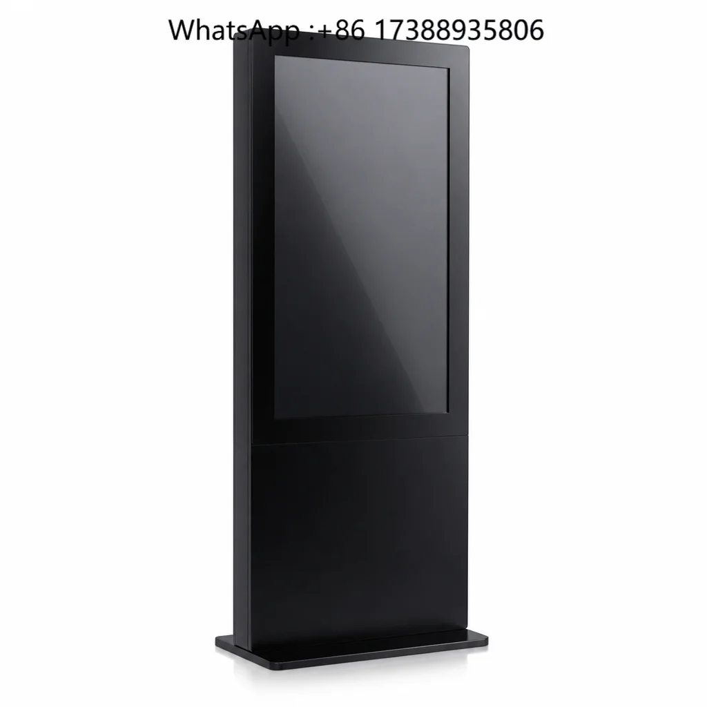 55 Inch Floor Standing Digital Signage Indoor LCD Advertising Display Totem Kiosk WiFi Network Media Player