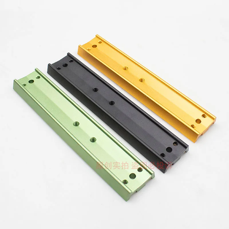 

Black / Green / Gold 8.26 Inches Dovetail Mounting Plate Telescope Version 210mm For Astronomy Telescopes OTA Equatorial Tripod