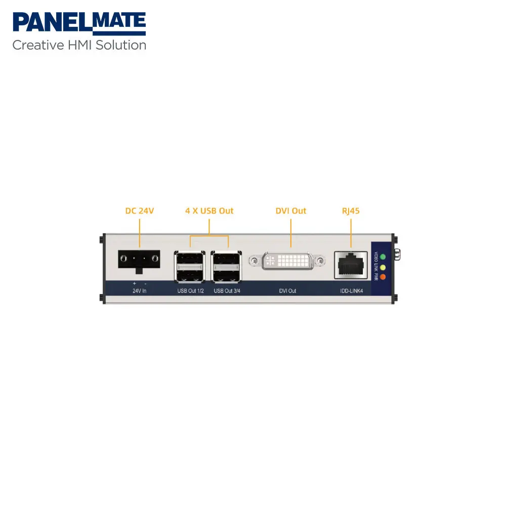 PANELMATE Shanghai IDD-LINK4-R KVM Extender 2 Monitor Ports (1920x1080) 2 Computer Ports DVI/ Interface Cat5e/Cat6