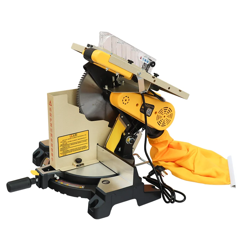 Professional Electric Wood Panel Cutter Portable Hand Compound Miter Saw Machinery Saw Machines Wood Floor Cutting Equipment