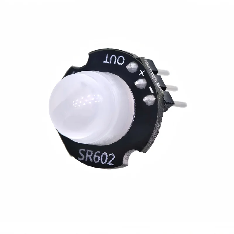 Miniature SR602 Human Body Sensing Module - Thermoluminescent Human Body Infrared Sensor Probe Switch - High Sensitivity