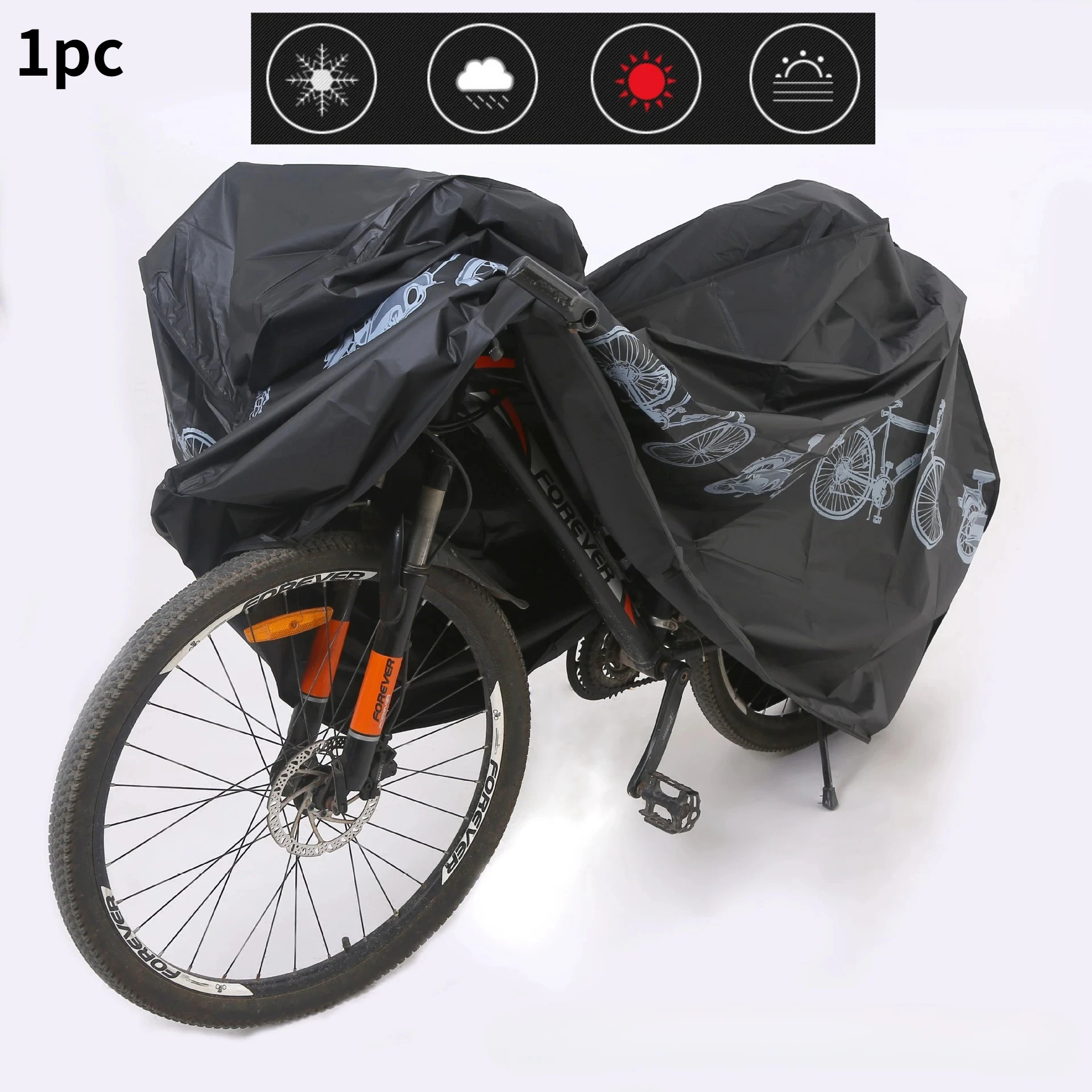 

Waterproof Bike Bicycle Cover Outdoor UV Guardian MTB Bike Case for Bicycle Prevent Rain Bike Cover Bicycle Accessories