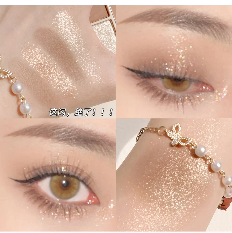 7 Colors Eyeshadow Glitter Palette Matte Shimmer Eye shadow Set Touch Long Lasting Waterproof Brighten Eyes Makeup Cosmetics