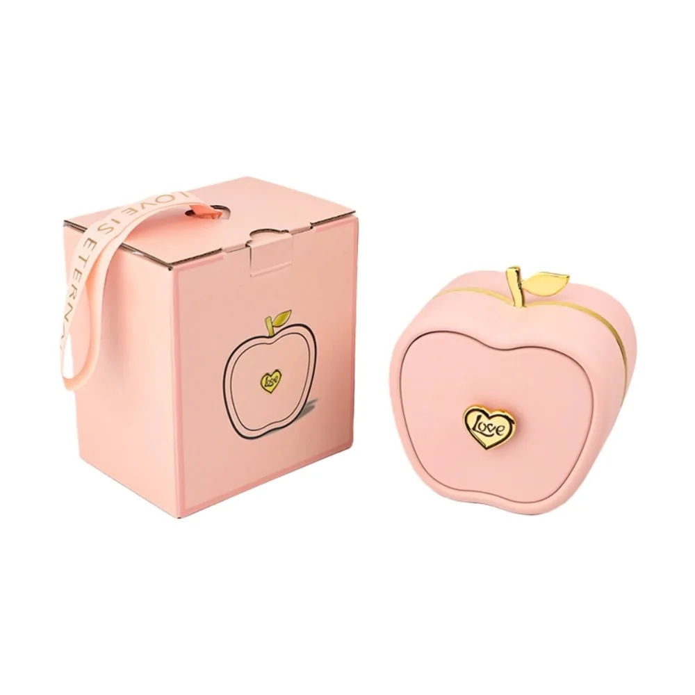 

Plastic Fruit Jewelry Box Romantic Drawer Pull Fruit Gifts Box Pink Red Blue Fruit LOVE Jewelry Display Box Anniversary Present