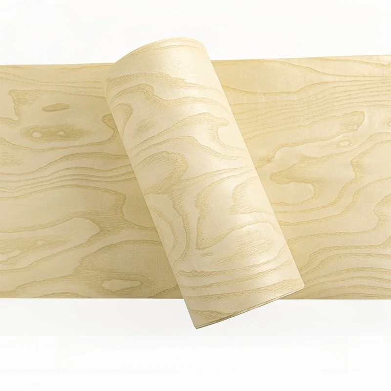 Natural Ash Wood Veneer Rotary Cut For Furniture Cabinet Doors Automotive Interior Craft And Renovation