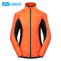 INBIKE Winter Women's Cycling Clothes Riding Suits Bicycle Warm Thermal Windbreaker Shell Coat Windproof Biking Clothes