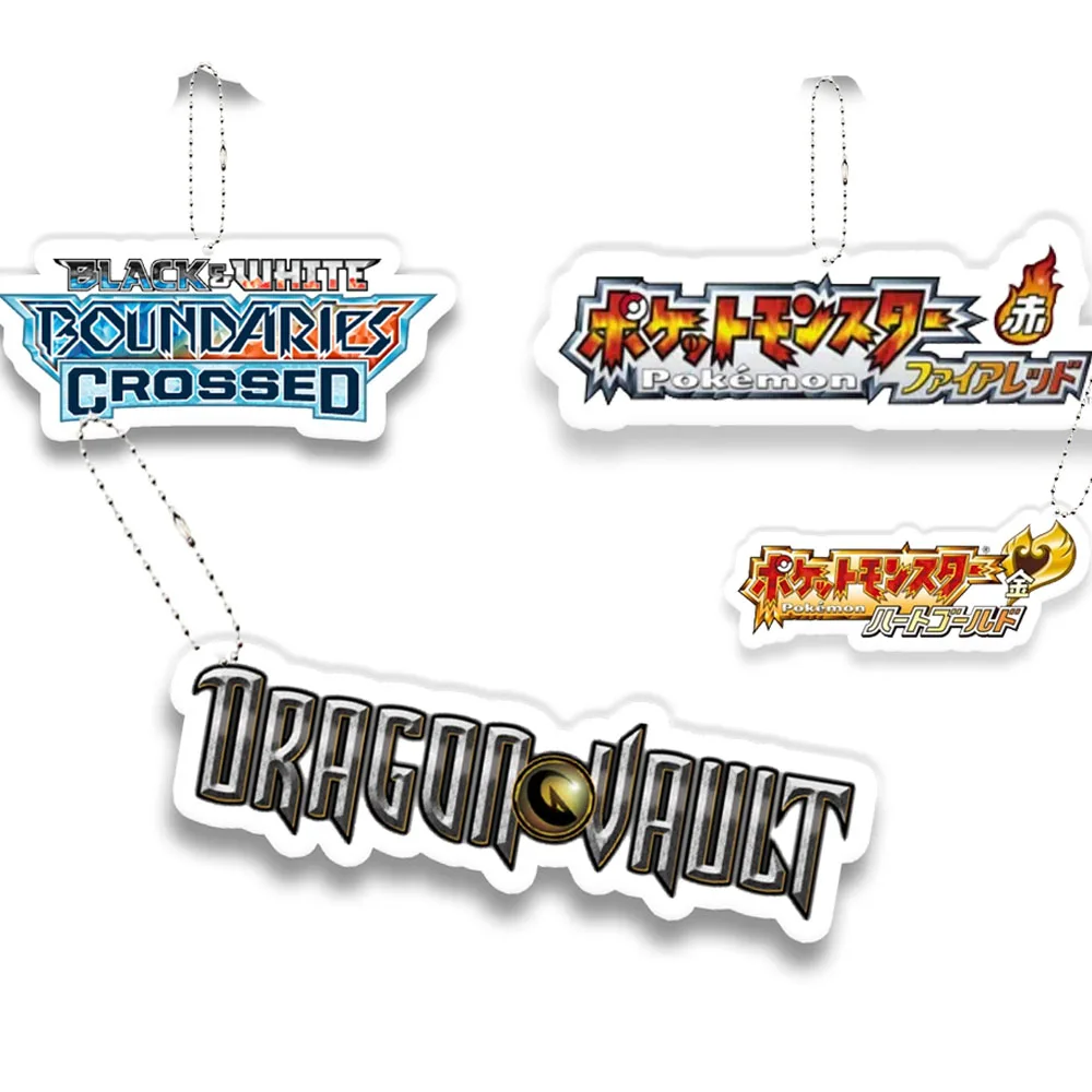 

Letter Acrylic Keychain Anime Cartoon Student Key Chain Ring Bag Backpack Decorate Creative Boy Transparent Pendant Accessories