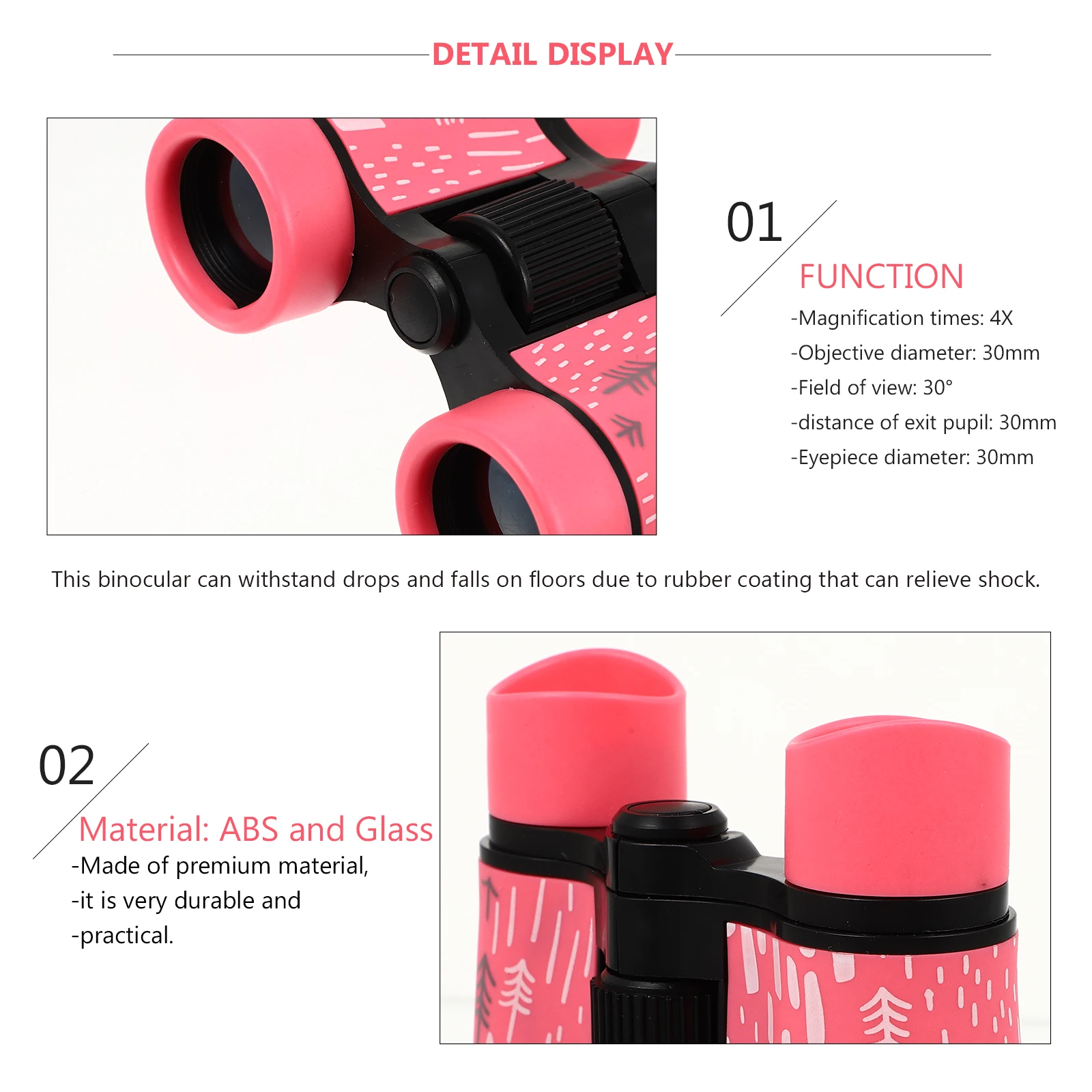 

Children's Professional Telescope Eyepiece Kids Jumelle Hunting Optics Astronomical Toy