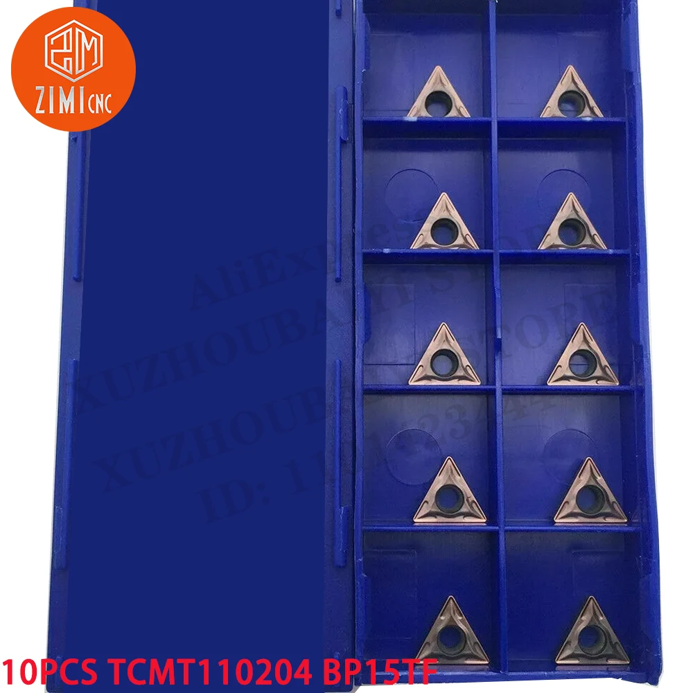 10PCS TCMT110204 BP15TF TCMT110204 Internal Turning Carbide inserts CNC tools metal cutting tools mechanical For stainless steel