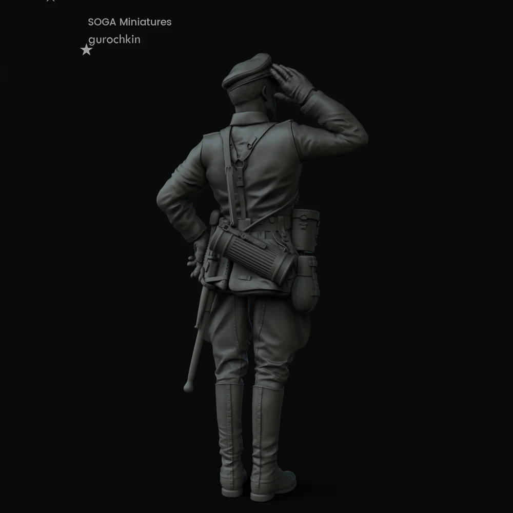 1/35 Resin Model Figure Kits GK , Military Theme，Unassembled And Unpainted,407B