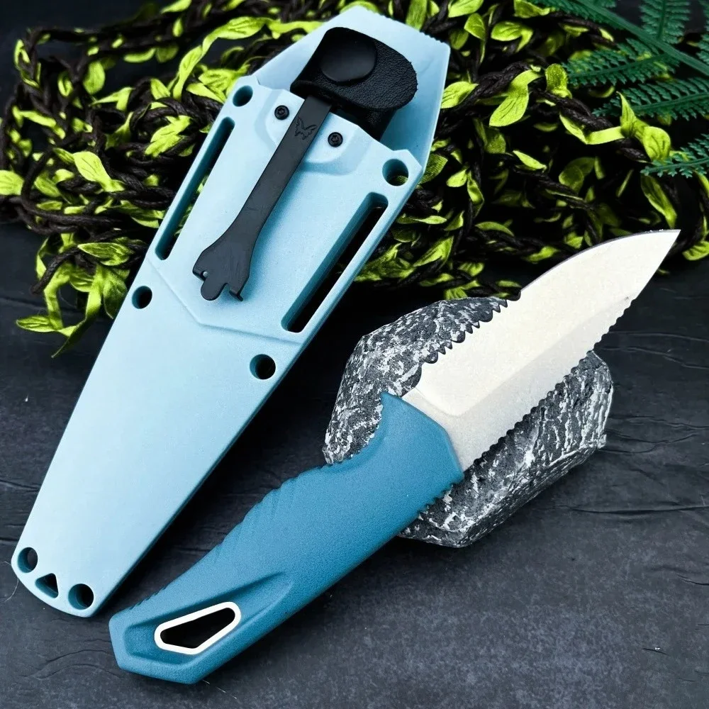 

BM 18050, тактический прямой нож с фиксированным лезвием, нейлоновая ручка из стекловолокна, EDC, охотничьи ножи для выживания на открытом воздухе, самообороны