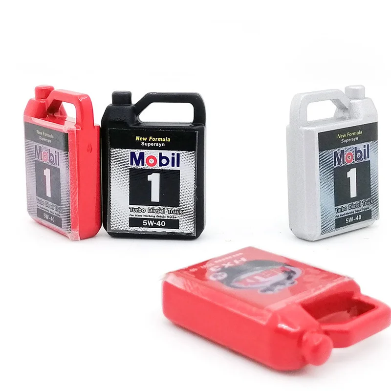 Ajrc Simulation Metal Engine Oil Barrel For 1/10 Rc Crawler Car Trx4 Defender Trx-4 Bronco Rc4wd D90 D110 Axial Scx10 90046 Rr10