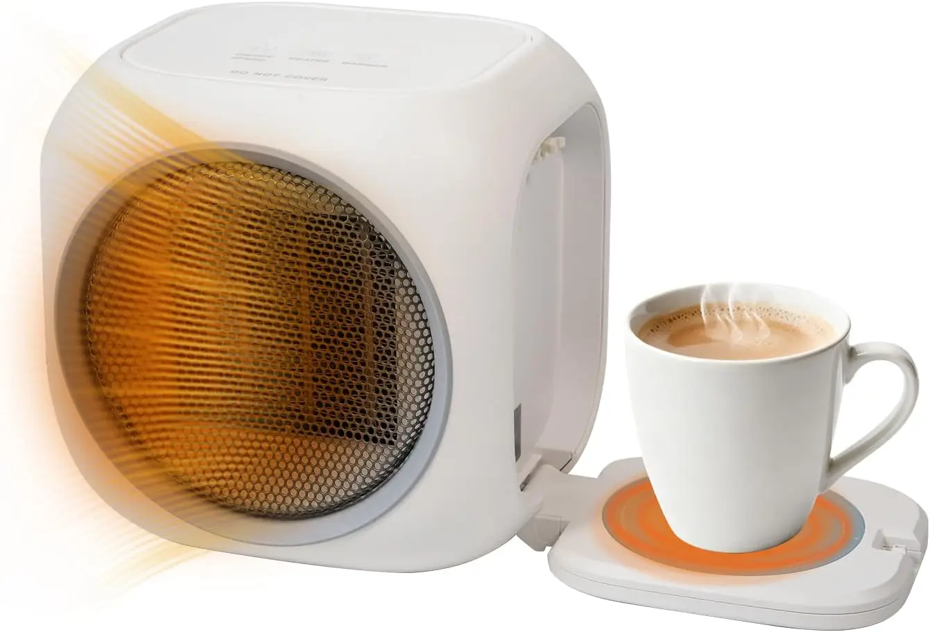 

Электрический обогреватель с подогревом для кружек и свечей, термостат для использования в спальне или офисе