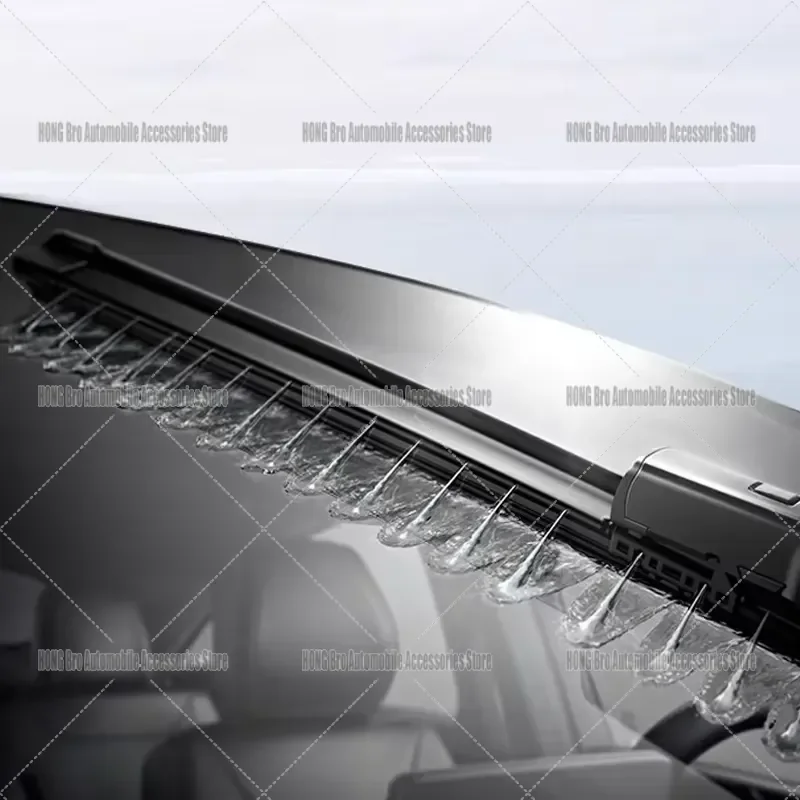 For GAC Trumpchi GS8 MK2 2023 2024 2025 Front Rear Windshield Wiper Blades with Intelligent Water Spray System Auto 3