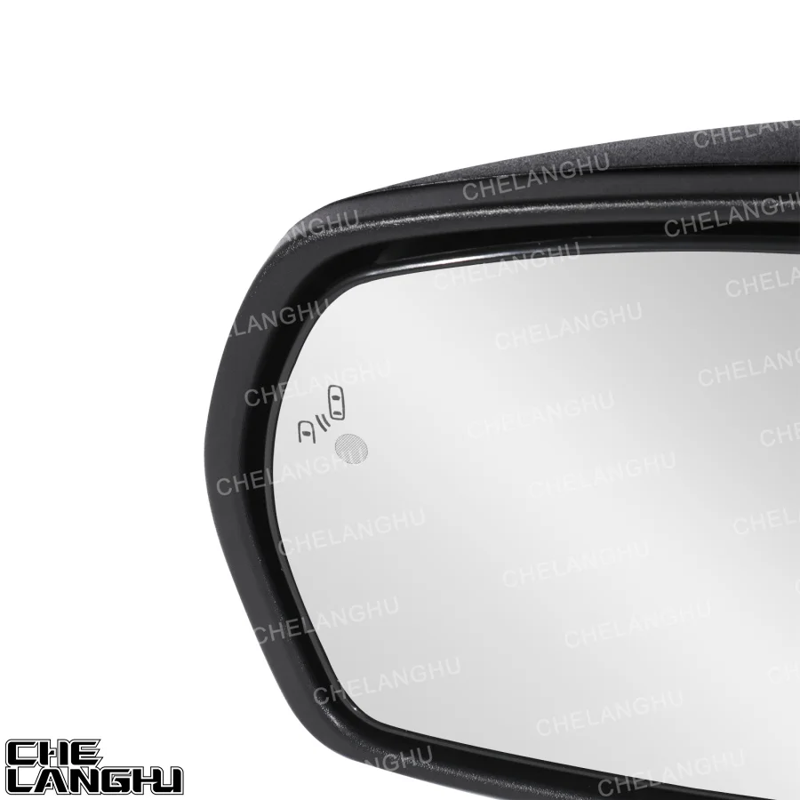 Picture 6: For Ford Edge 2015 2016 2017 2018 Car accessories 7 Pin Satin Black Power Adjust Blind Spot Heated Mirror Assembly