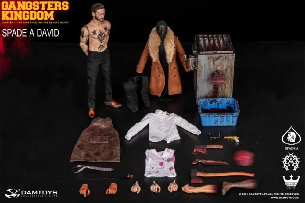 DAMTOYS DAM GK022 1/6 Gangster Kingdom Spades A David Butcher No