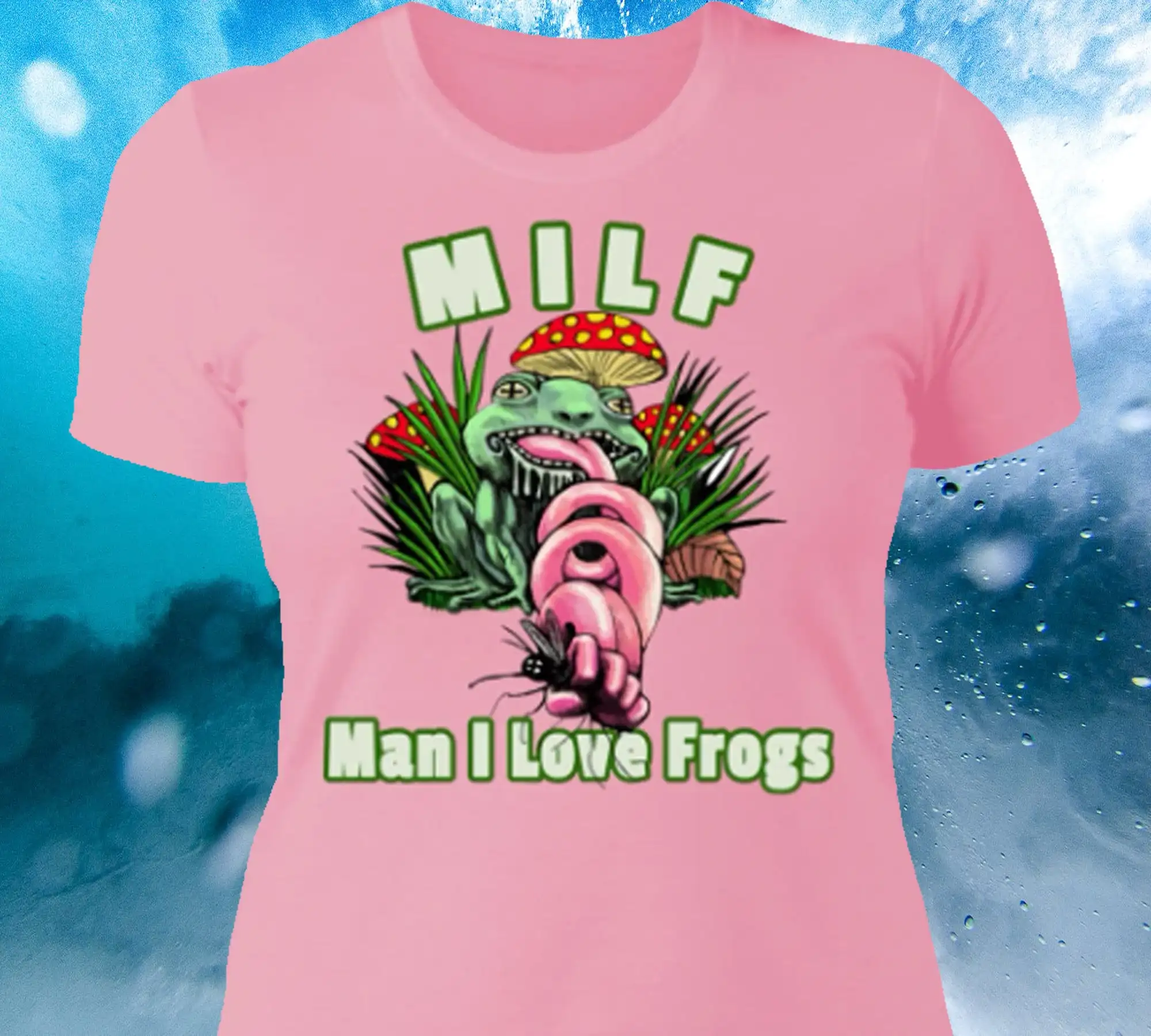 Man I Love Frogs Boyfriend T Shirt