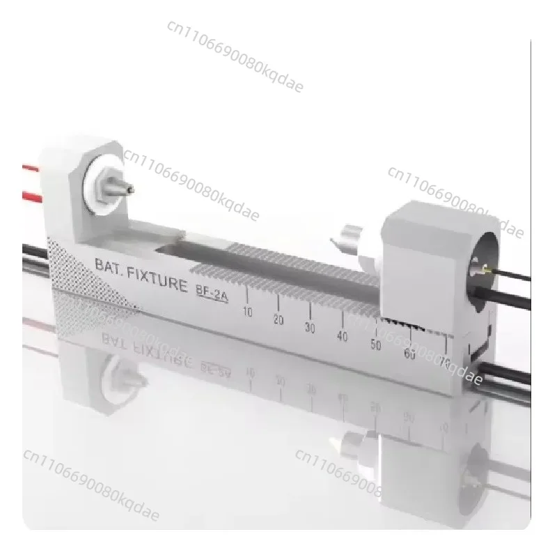 BF-2A CNC Aluminum Alloy Clamping Fixture Double Self-locking 4-Wire Holder For 18650 AA AAA Cell