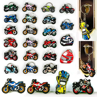 1PCS Cool Motorcycle Keychain Hot Sale Motorbike Keyring for Men Boys Car Key Accessories Glove Helmet Friends Key Holder Gifts