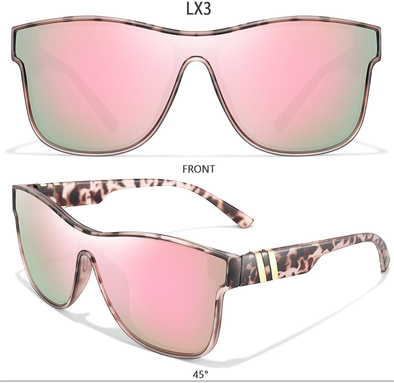 LOISRUBY Marke Radfahren Sonnenbrillen Männer und Frauen Outdoor Angeln Fahren UV400 Brillen Sport Luxus Multi Farbe Sonnenbrille – Detail 16