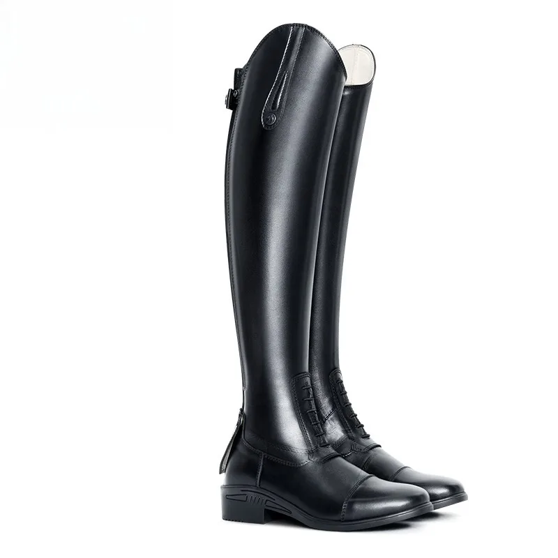 

Equestrian Equestrian Women's professional long riding boots Women's riding Men's riding