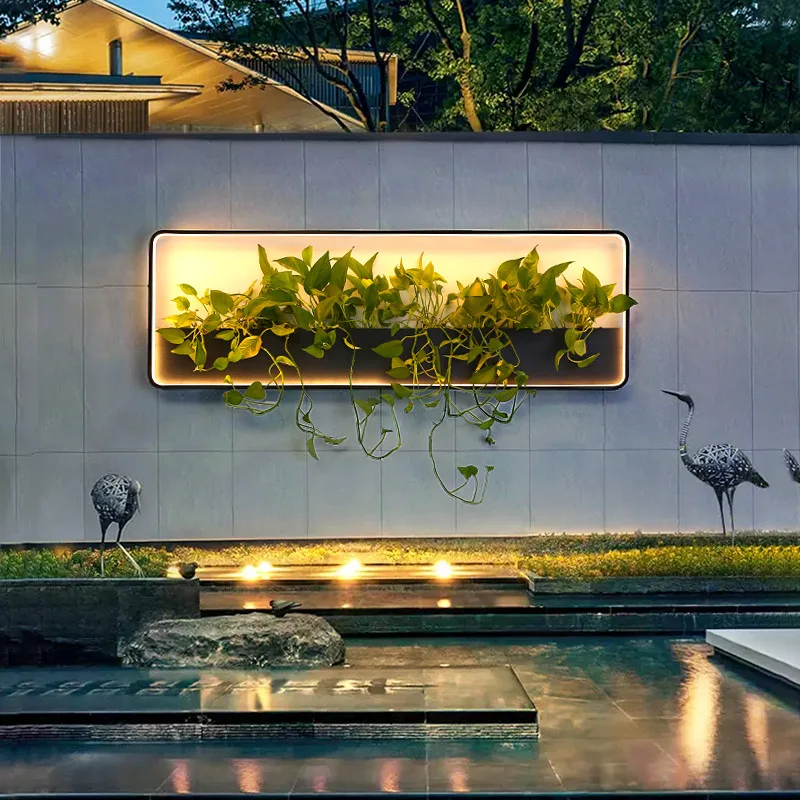 LED Outdoor Wall Lamp For Garden Decoration IP65 Rating AC Power Supply Villa Courtyard Exterior Wall Mounted