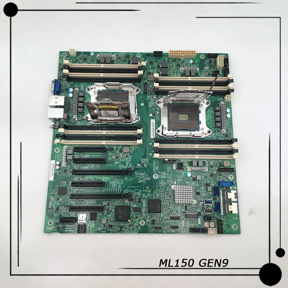 843671-001 775243-004 806840-001 For HP ML150 GEN9 C612 X99 Server Motherboard Perfect Test Good Quality