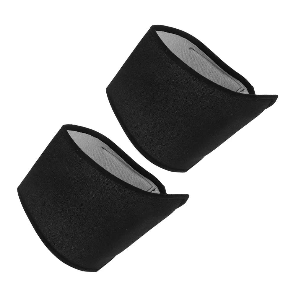 

2pcs Cotton Covers Car Slipcover Soft Comfortable Universal Fit Auto Interior Accessories Seat Headrest Protector Decorative