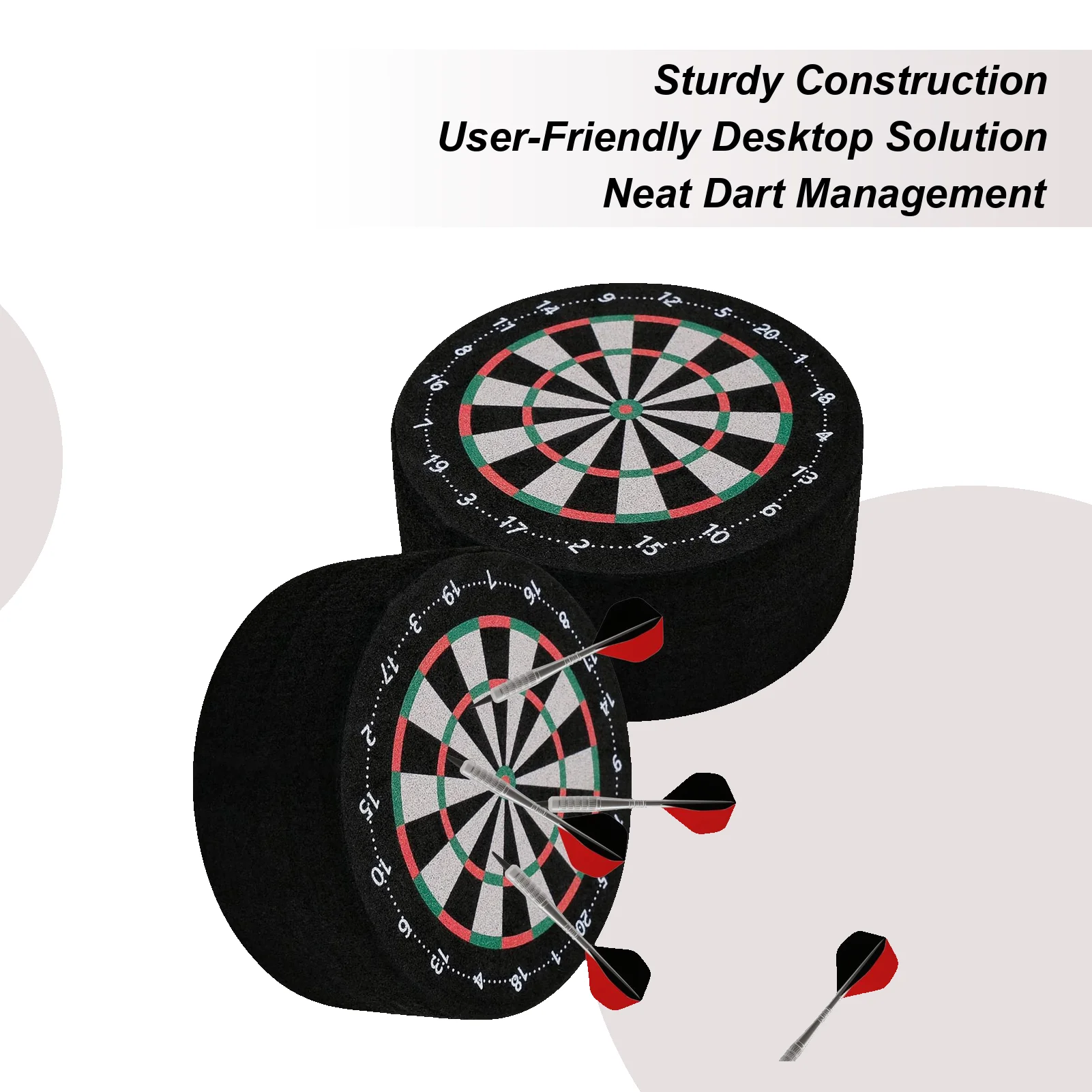 

Подставка для дротиков, 2 шт., аксессуары для игровой комнаты, мини-станция для дротиков для игроков, соревнователей, домашней игровой комнаты, бара