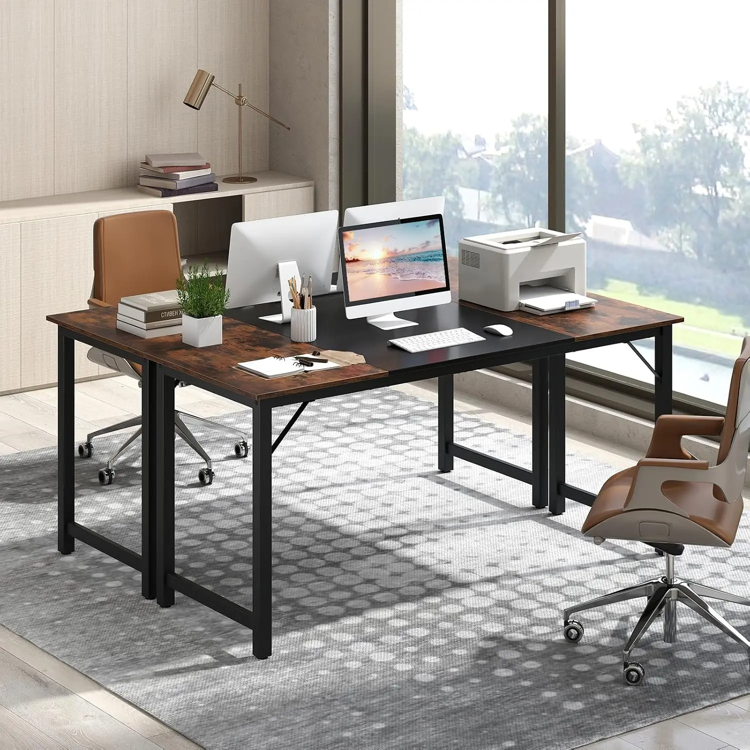 10 FT Conference Table, 2 PCS 63